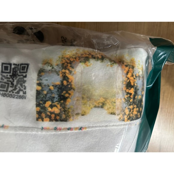 Kate Yellow Flower Arch Gate Fleece Backdrop 12x8 Wedding Photo Booth Background - Picture 5 of 5